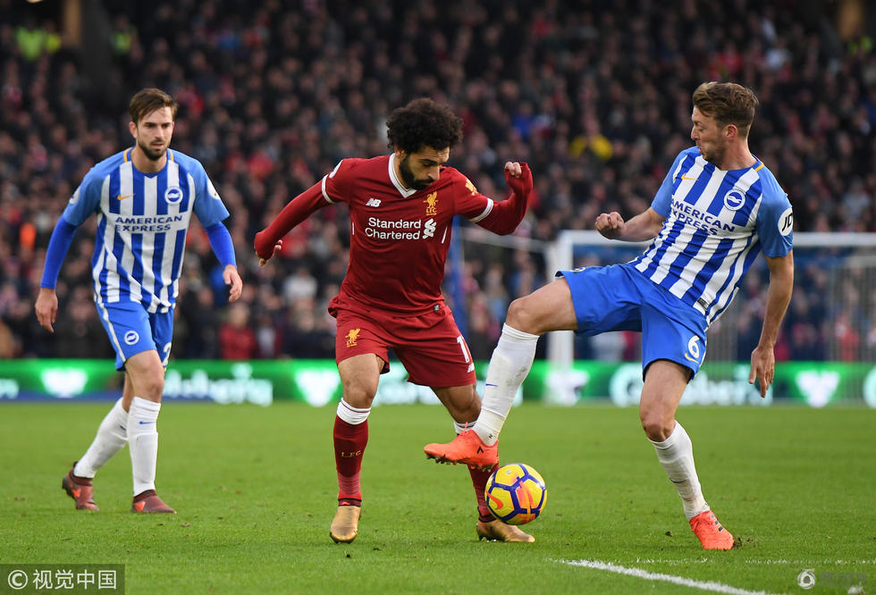  利物浦逆转布莱顿，加克波补时绝杀建功  
